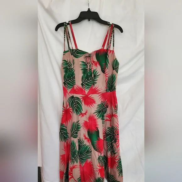 Tropical print dress size 10 - Picture 1 of 8